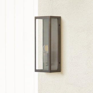 Smaller Orford long and thin wall sconce bronze